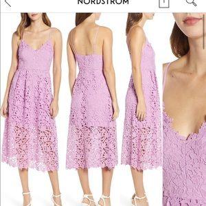 ASTR The Label Lace MIDI Dress